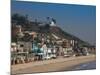 Houses at the Waterfront, Malibu, Los Angeles County, California, USA-null-Mounted Photographic Print