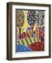 Houses Barn Landscape-Karla Gerard-Framed Premium Giclee Print