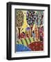 Houses Barn Landscape-Karla Gerard-Framed Premium Giclee Print