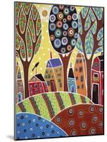 Houses Barn Landscape-Karla Gerard-Mounted Giclee Print