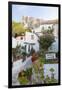 Houses Below Acropolis, Athens, Greece-Peter Adams-Framed Premium Photographic Print