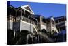 Houses Built on Stilts, Paddington, Brisbane, Australia-null-Stretched Canvas