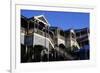 Houses Built on Stilts, Paddington, Brisbane, Australia-null-Framed Giclee Print