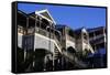 Houses Built on Stilts, Paddington, Brisbane, Australia-null-Framed Stretched Canvas