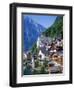 Houses, Chalets and the Church of the Village of Hallstatt in the Salzkammergut, Austria-Roy Rainford-Framed Photographic Print