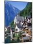 Houses, Chalets and the Church of the Village of Hallstatt in the Salzkammergut, Austria-Roy Rainford-Mounted Photographic Print