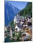 Houses, Chalets and the Church of the Village of Hallstatt in the Salzkammergut, Austria-Roy Rainford-Mounted Photographic Print