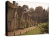 Houses Dating from the 14th Century, Arlington Row, Bibury, Gloucestershire, the Cotswolds, England-J Lightfoot-Stretched Canvas