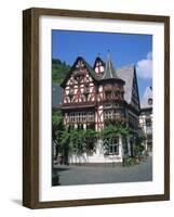 Houses Dating from the 16th Century at Bacharach in the Rhineland, Germany, Europe-Rainford Roy-Framed Photographic Print