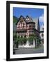 Houses Dating from the 16th Century at Bacharach in the Rhineland, Germany, Europe-Rainford Roy-Framed Photographic Print