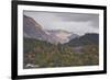 Houses Dotted on the Mountain Side in Glencoe, Highlands, Scotland, United Kingdom, Europe-Julian Elliott-Framed Photographic Print