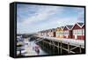 Houses for Boat Servicing in Northern Norway-Lamarinx-Framed Stretched Canvas