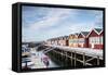 Houses for Boat Servicing in Northern Norway-Lamarinx-Framed Stretched Canvas