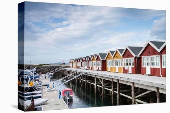 Houses for Boat Servicing in Northern Norway-Lamarinx-Stretched Canvas