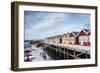 Houses for Boat Servicing in Northern Norway-Lamarinx-Framed Photographic Print