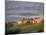 Houses in a Misty Landscape Near Pienza, Siena Province, Tuscany, Italy, Europe-Morandi Bruno-Mounted Photographic Print