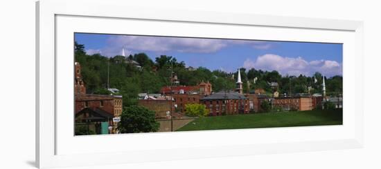 Houses in a Town, Galena, Illinois, USA-null-Framed Photographic Print