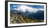 Houses in a Town on a Hill, Ghandruk, Annapurna Range, Himalayas, Nepal-null-Framed Photographic Print