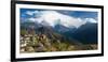 Houses in a Town on a Hill, Ghandruk, Annapurna Range, Himalayas, Nepal-null-Framed Photographic Print