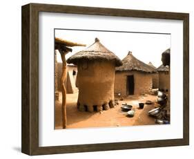 Houses in Djiri Village-Michel Gounot-Framed Photographic Print