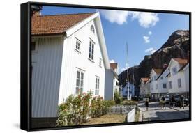 Houses in Fjallbacka, Bohuslan Region, West Coast, Sweden, Scandinavia, Europe-Yadid Levy-Framed Stretched Canvas