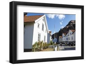 Houses in Fjallbacka, Bohuslan Region, West Coast, Sweden, Scandinavia, Europe-Yadid Levy-Framed Photographic Print