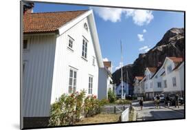 Houses in Fjallbacka, Bohuslan Region, West Coast, Sweden, Scandinavia, Europe-Yadid Levy-Mounted Photographic Print