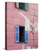 Houses in La Boca District, Buenos Aires City, Argentina, South America-Richard Cummins-Stretched Canvas