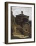 Houses in Lerici-Vincenzo Cabianca-Framed Giclee Print