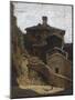 Houses in Lerici-Vincenzo Cabianca-Mounted Giclee Print