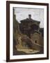 Houses in Lerici-Vincenzo Cabianca-Framed Giclee Print