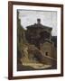 Houses in Lerici-Vincenzo Cabianca-Framed Giclee Print