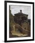 Houses in Lerici-Vincenzo Cabianca-Framed Giclee Print