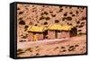 Houses in Machuca, Atacama Desert, Chile and Bolivia-Françoise Gaujour-Framed Stretched Canvas