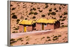 Houses in Machuca, Atacama Desert, Chile and Bolivia-Françoise Gaujour-Framed Photographic Print