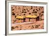 Houses in Machuca, Atacama Desert, Chile and Bolivia-Françoise Gaujour-Framed Photographic Print