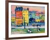 Houses in Munich, 1908-Wassily Kandinsky-Framed Giclee Print