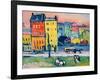 Houses in Munich, 1908-Wassily Kandinsky-Framed Giclee Print