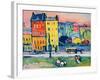 Houses in Munich, 1908-Wassily Kandinsky-Framed Giclee Print