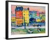 Houses in Munich, 1908-Wassily Kandinsky-Framed Giclee Print