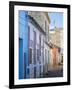 Houses in Plato. The capital Praia on the Ilha de Santiago, Cape Verde.-Martin Zwick-Framed Photographic Print