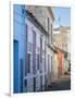 Houses in Plato. The capital Praia on the Ilha de Santiago, Cape Verde.-Martin Zwick-Framed Photographic Print