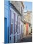 Houses in Plato. The capital Praia on the Ilha de Santiago, Cape Verde.-Martin Zwick-Mounted Photographic Print