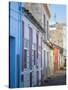 Houses in Plato. The capital Praia on the Ilha de Santiago, Cape Verde.-Martin Zwick-Stretched Canvas