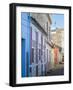 Houses in Plato. The capital Praia on the Ilha de Santiago, Cape Verde.-Martin Zwick-Framed Photographic Print