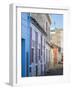 Houses in Plato. The capital Praia on the Ilha de Santiago, Cape Verde.-Martin Zwick-Framed Photographic Print