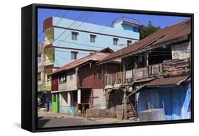 Houses in Port Blair,Andaman Islands,India,Asia-Richard Cummins-Framed Stretched Canvas