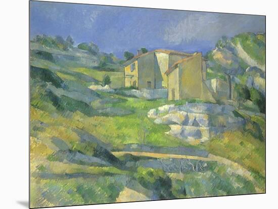 Houses in Provence, 1880-Paul C?zanne-Mounted Giclee Print