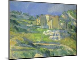 Houses in Provence, 1880-Paul C?zanne-Mounted Giclee Print