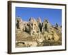 Houses in Rock Formations, Cappadocia, Anatolia, Turkey-Alison Wright-Framed Photographic Print